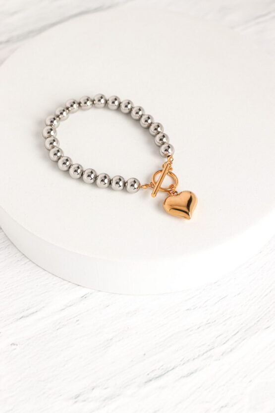 Amore Two Tone Βραχιόλι Stainless Steel