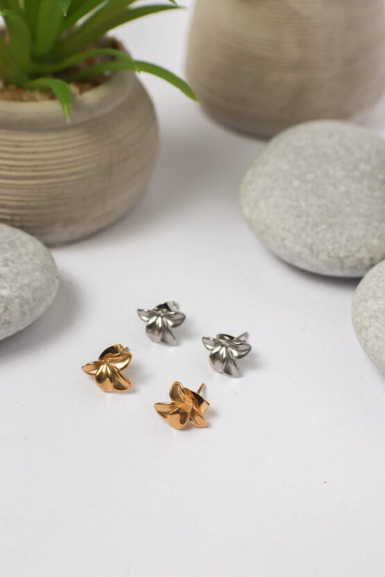 Ρίτα Stainless Steel Σκουλαρίκια