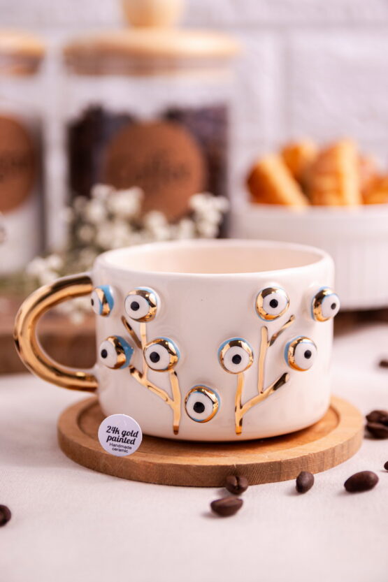 Χειροποίητη Κούπα Μάτι Σχέδιο 9