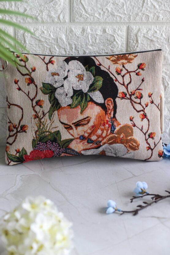 Τσαντάκι Με Frida Kahlo Σχέδιο 1