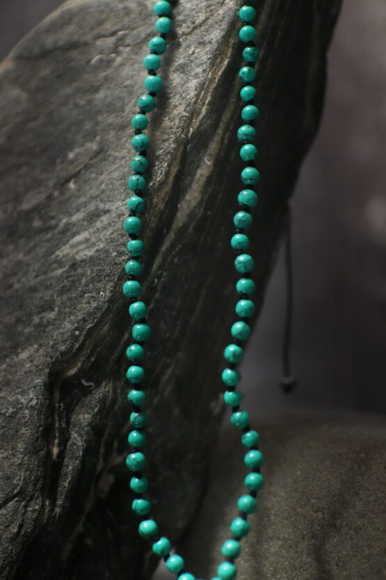 Αίολος Ανδρικό Κολιέ Με Τυρκουάζ Χαολίτη