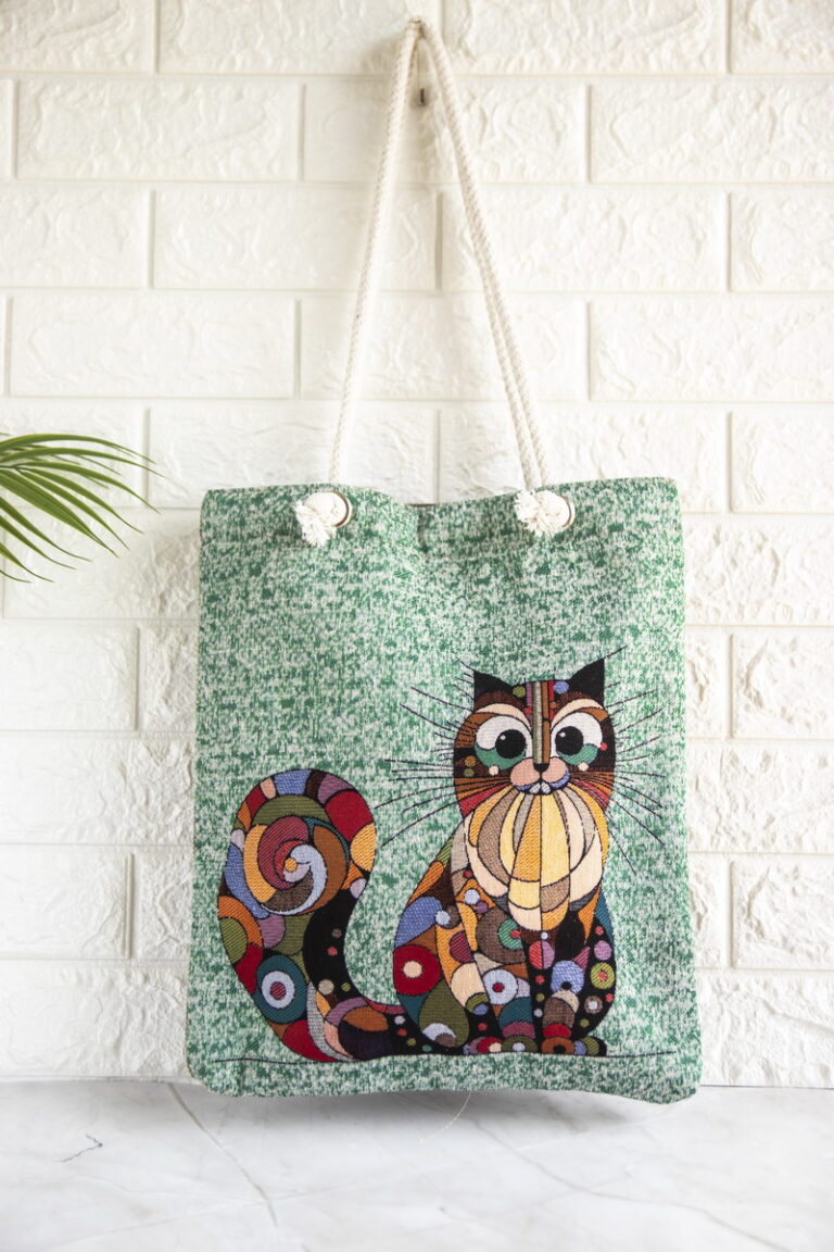 Shopper Bag Με Γάτες Σχέδιο 29