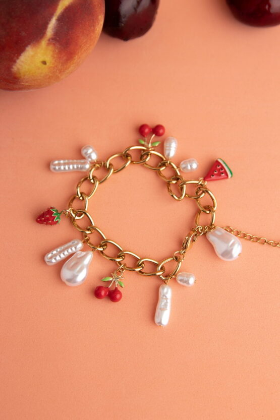 Frutta Stainless Steel Βραχιόλι Σχέδιο 1
