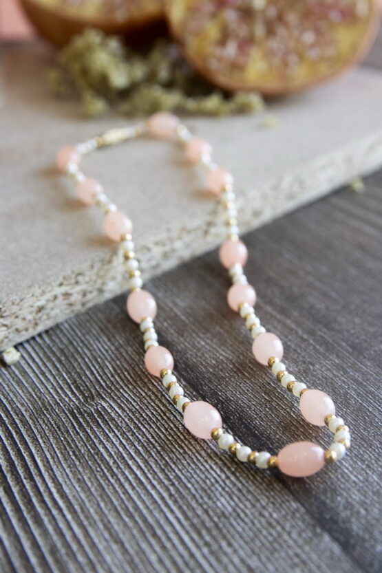 Taj Mahal Κολιέ Με Πέτρες Σχέδιο 65