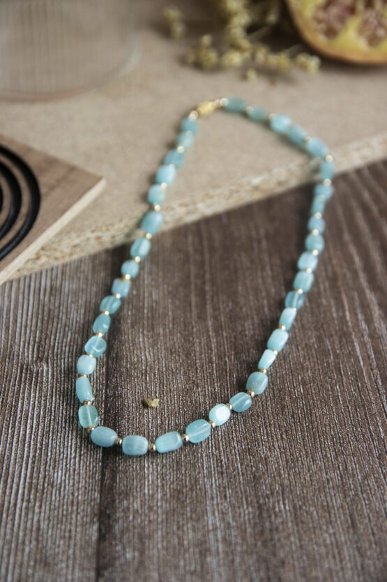 Taj Mahal Κολιέ Με Πέτρες Σχέδιο 52