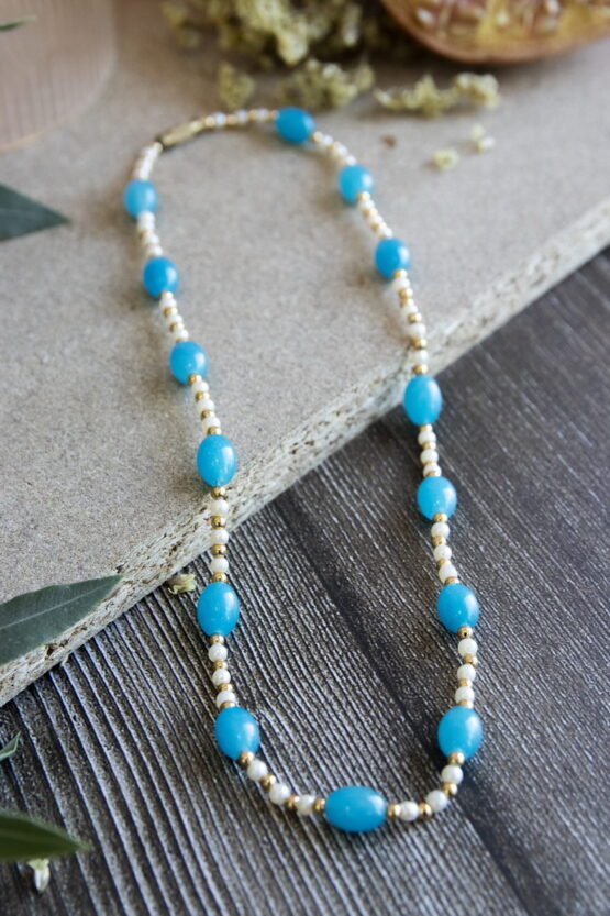 Taj Mahal Κολιέ Με Πέτρες Σχέδιο 61