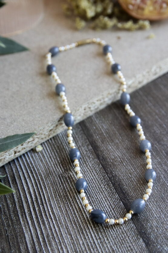 Taj Mahal Κολιέ Με Πέτρες Σχέδιο 62