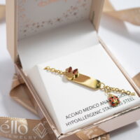 Minnie Mouse Disney Πασχαλίτσα Βραχιόλι Stainless Steel