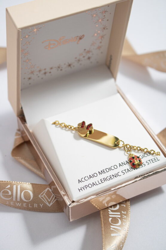 Minnie Mouse Disney Πασχαλίτσα Βραχιόλι Stainless Steel