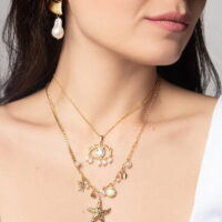 Aquavielle Stainless Steel Κολιέ
