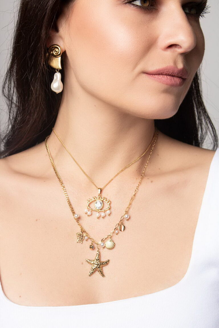 Aquavielle Stainless Steel Κολιέ