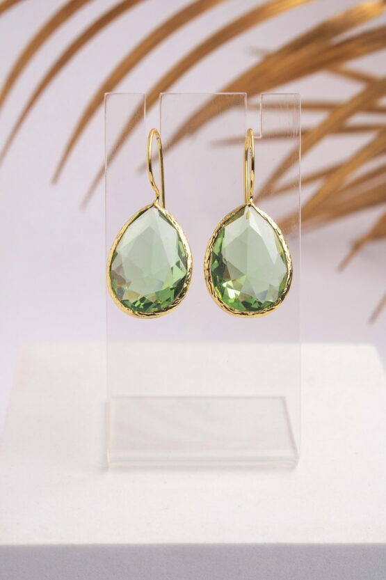 Carmen Σκουλαρίκια Με Πέτρες Stainless Steel Σχέδιο 1