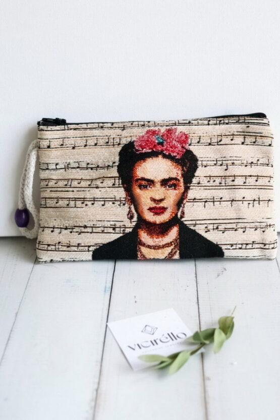 Πορτοφόλι Τσαντάκι Με Frida Kahlo Σχέδιο 3