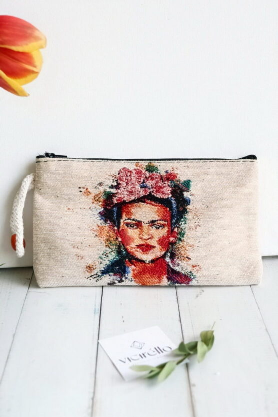 Πορτοφόλι Τσαντάκι Με Frida Kahlo Σχέδιο 4
