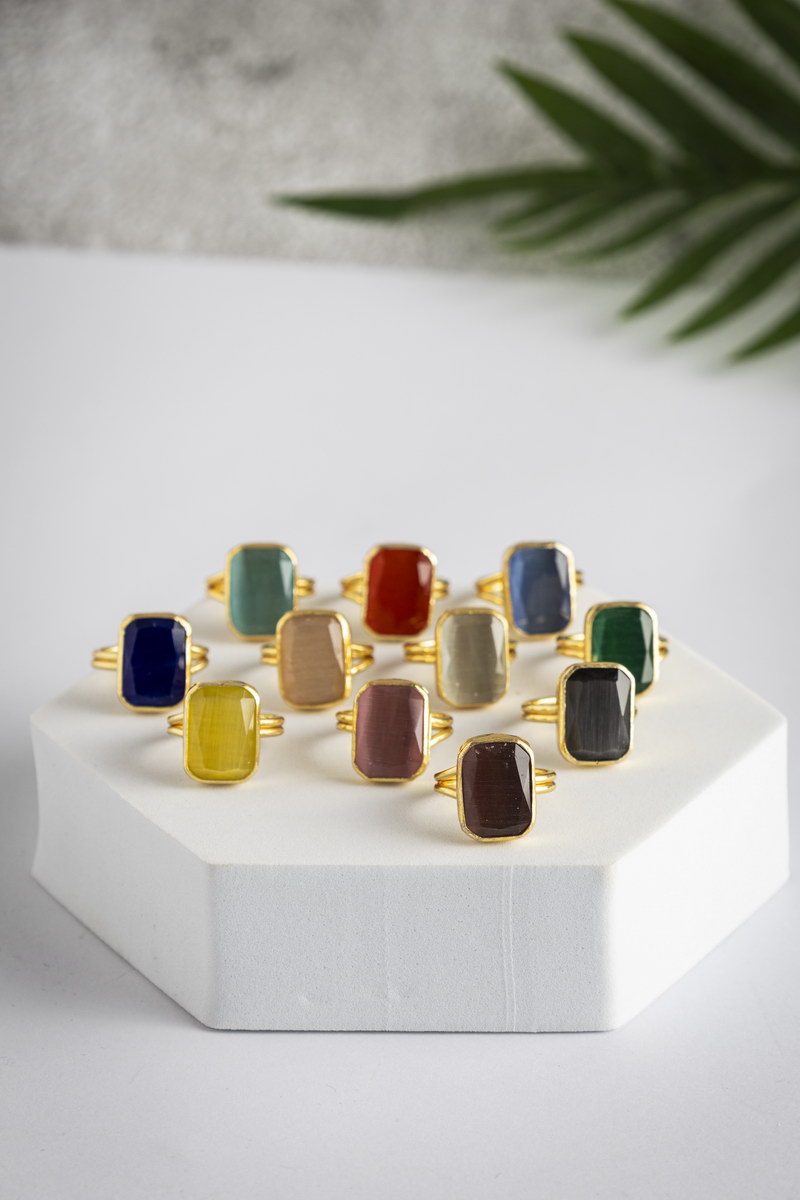 Αμάλφι Cat Eye Δαχτυλίδι