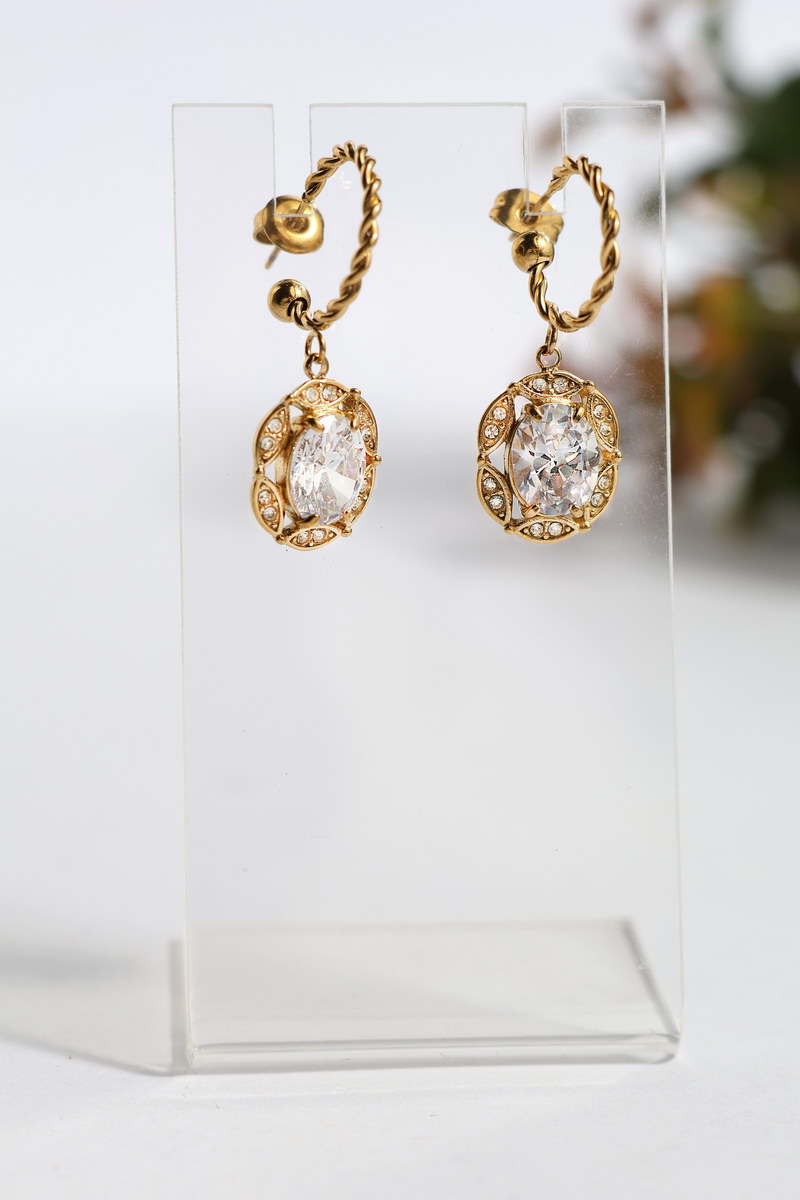 Σκουλαρίκια Ριβιέρα Stainless Steel Σχέδιο 4