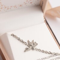 Tinker Bell Disney Ασημένιο Βραχιόλι Stainless Steel