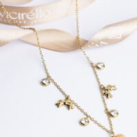 Bow Love Κολιέ Stainless Steel