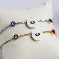 Eye Lover Stainless Steel βραχιολι Σχεδιο 14
