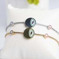 Eye Lover Stainless Steel βραχιολι Σχεδιο 24