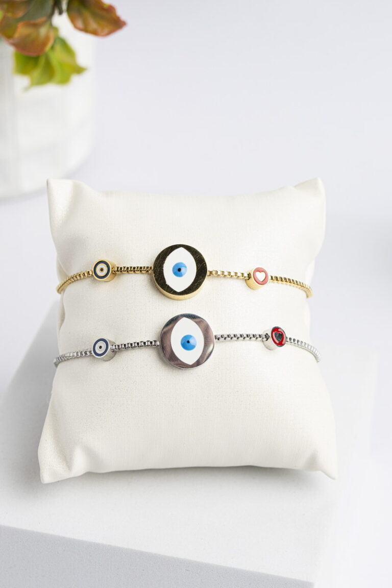 Eye Lover Stainless Steel βραχιολι Σχεδιο 23
