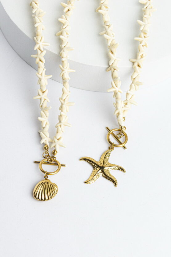 Caribbean Stainless Steel Κολιέ Σχέδιο 3