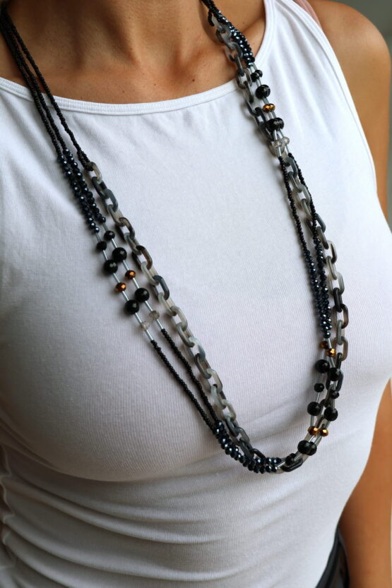 Medea Κολιέ Stainless Steel Σχέδιο 18