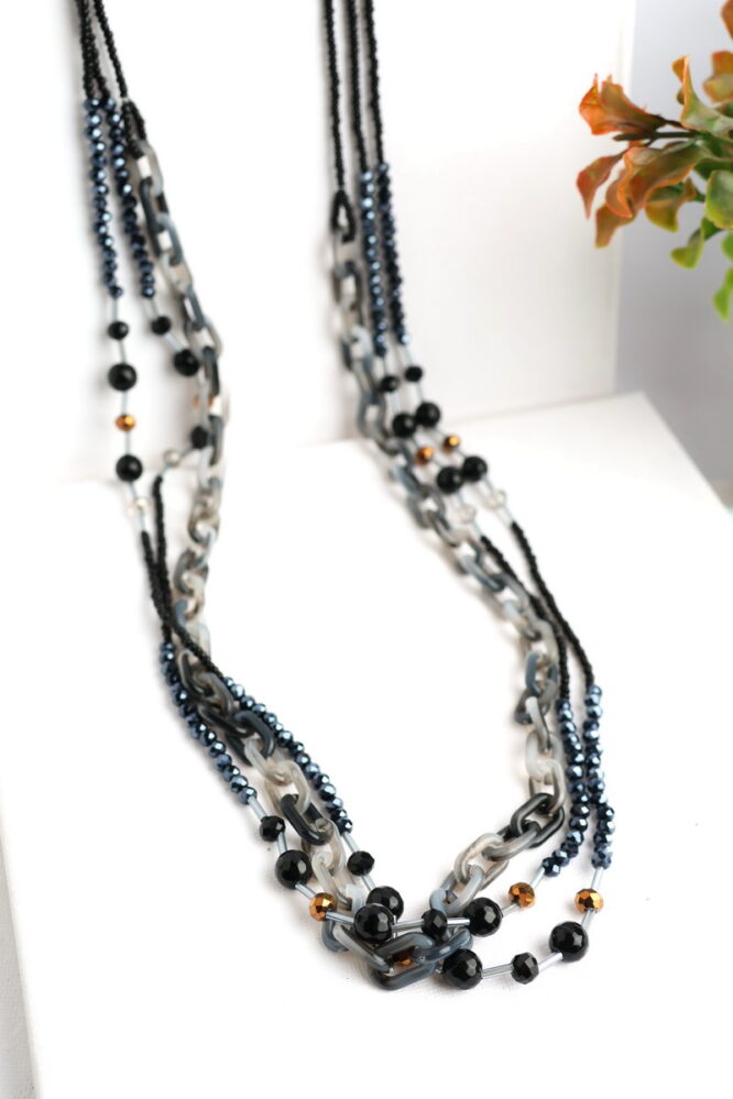 Medea Κολιέ Stainless Steel Σχέδιο 18