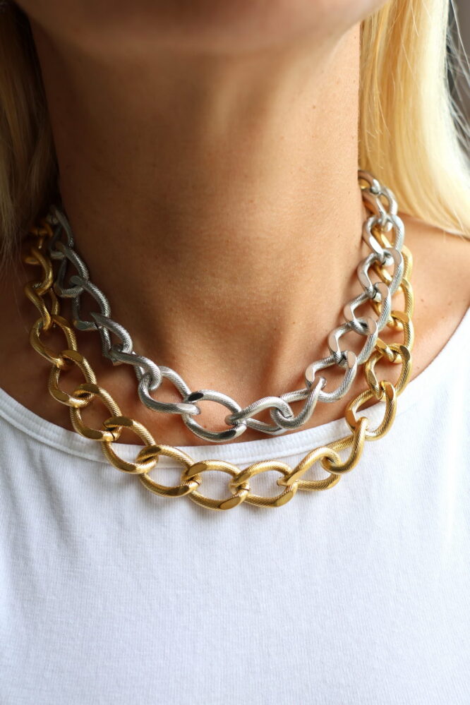 Chunky Κολιέ Αλυσίδα Stainless Steel